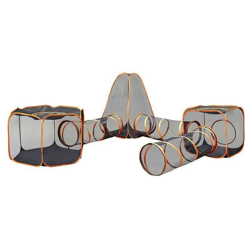 Pet Cage Cat and Dog Play Tunnel Tent