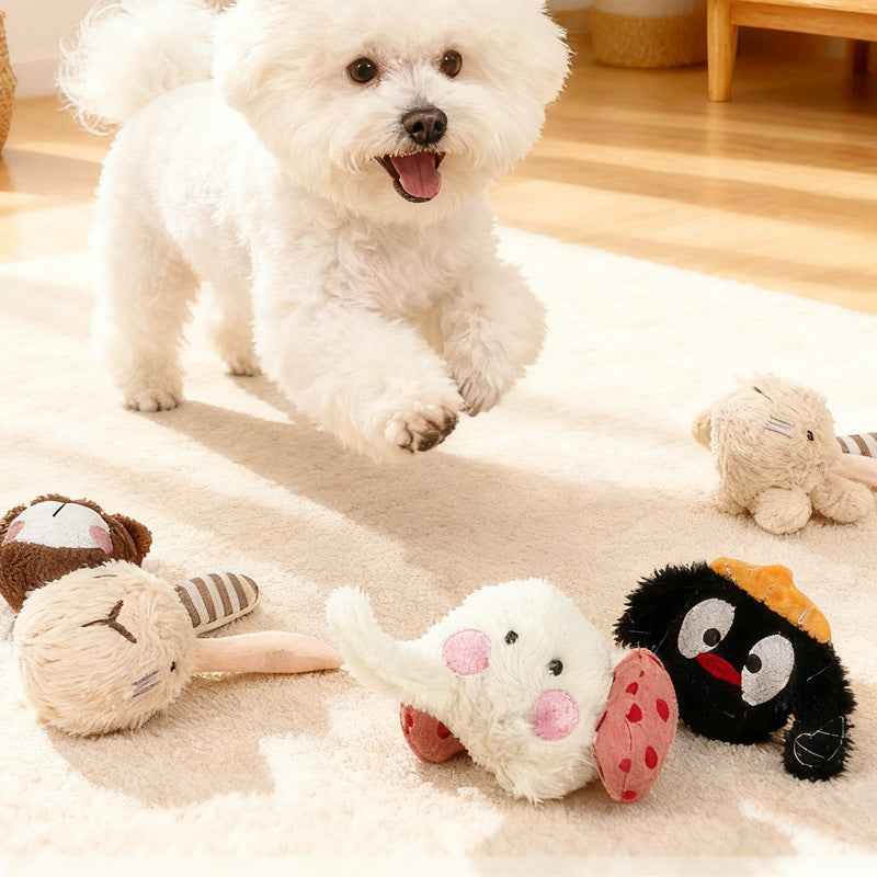 Bite-Resistant Chew Ball with Sound for Pets
