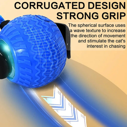 Rechargeable Interactive Cat Toy Ball - Available in Single or Double Pack, Durable Teaser for Play and Exercise, Ideal Indoor Cat Accessory