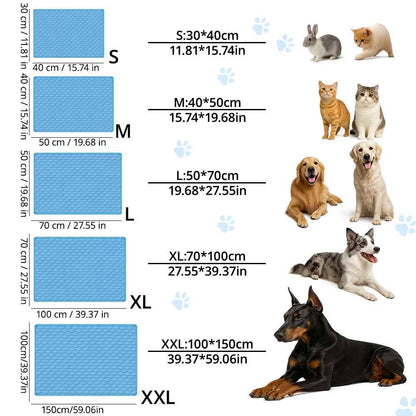 Ultimate Pet Cooling Mat — Instant Cooling Comfort for Dogs &amp; Cats