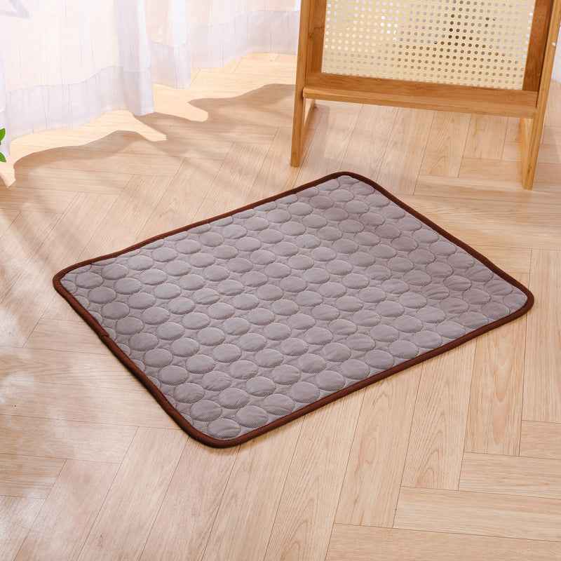 Pet Ice Silk Cooling Mat Summer Cooling Pad Dog
