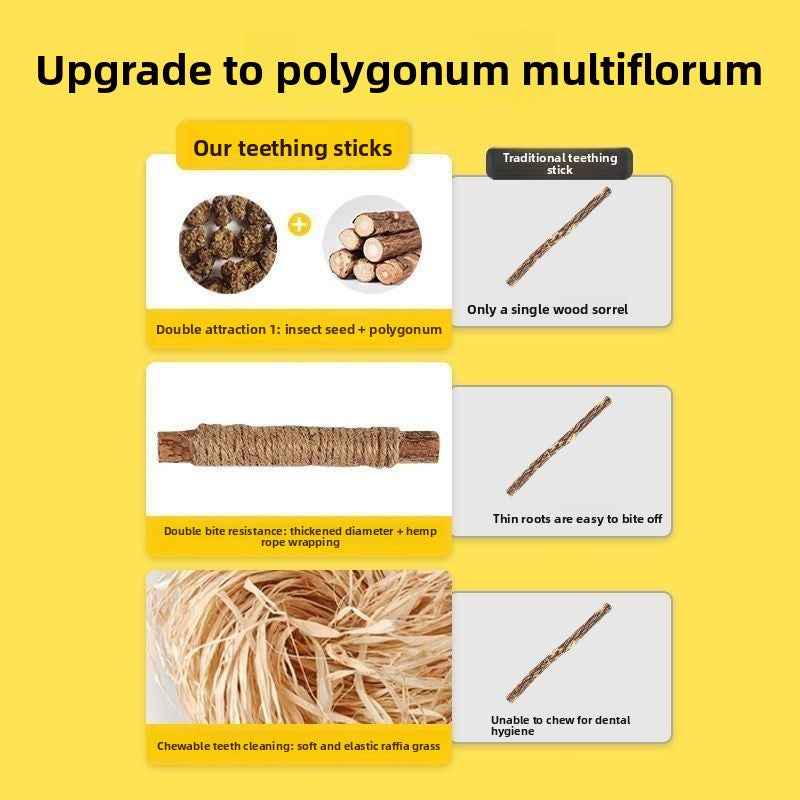 Wood Catnip Chew Sticks for Cats