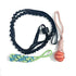 Elastic Dog Chew Toy Set with Spring Bar and Rope Toys