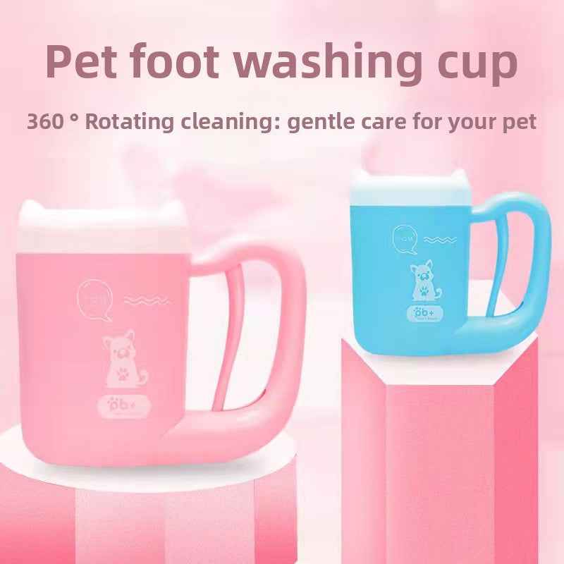 Dog Paw Foot Washer for Pets and Birds