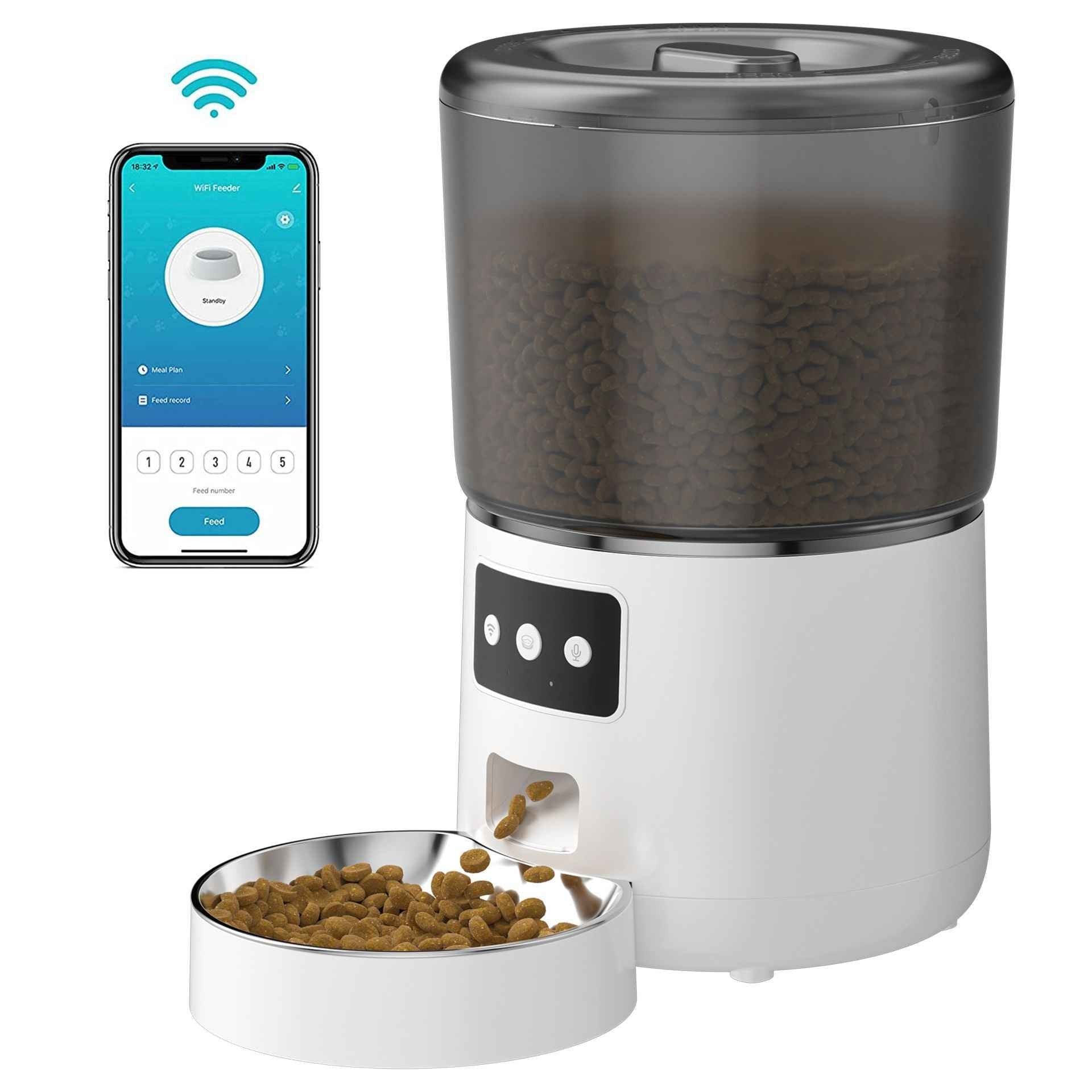 Automatic Cat Feeder Smart Pet Food Dispenser
