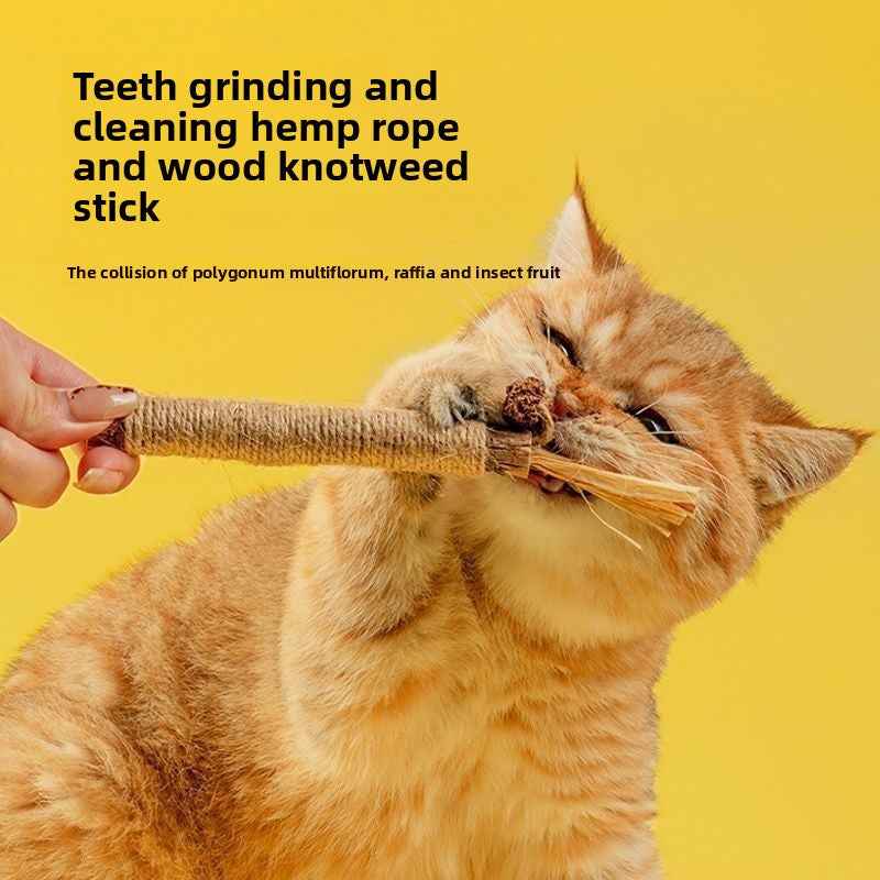 Wood Catnip Chew Sticks for Cats