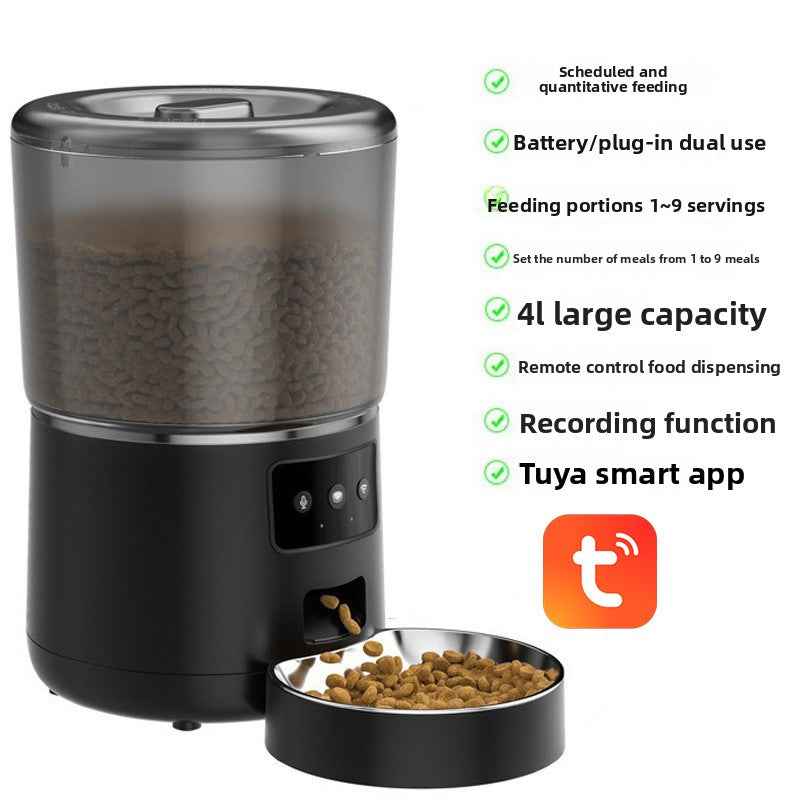 Automatic Cat Feeder Smart Pet Food Dispenser