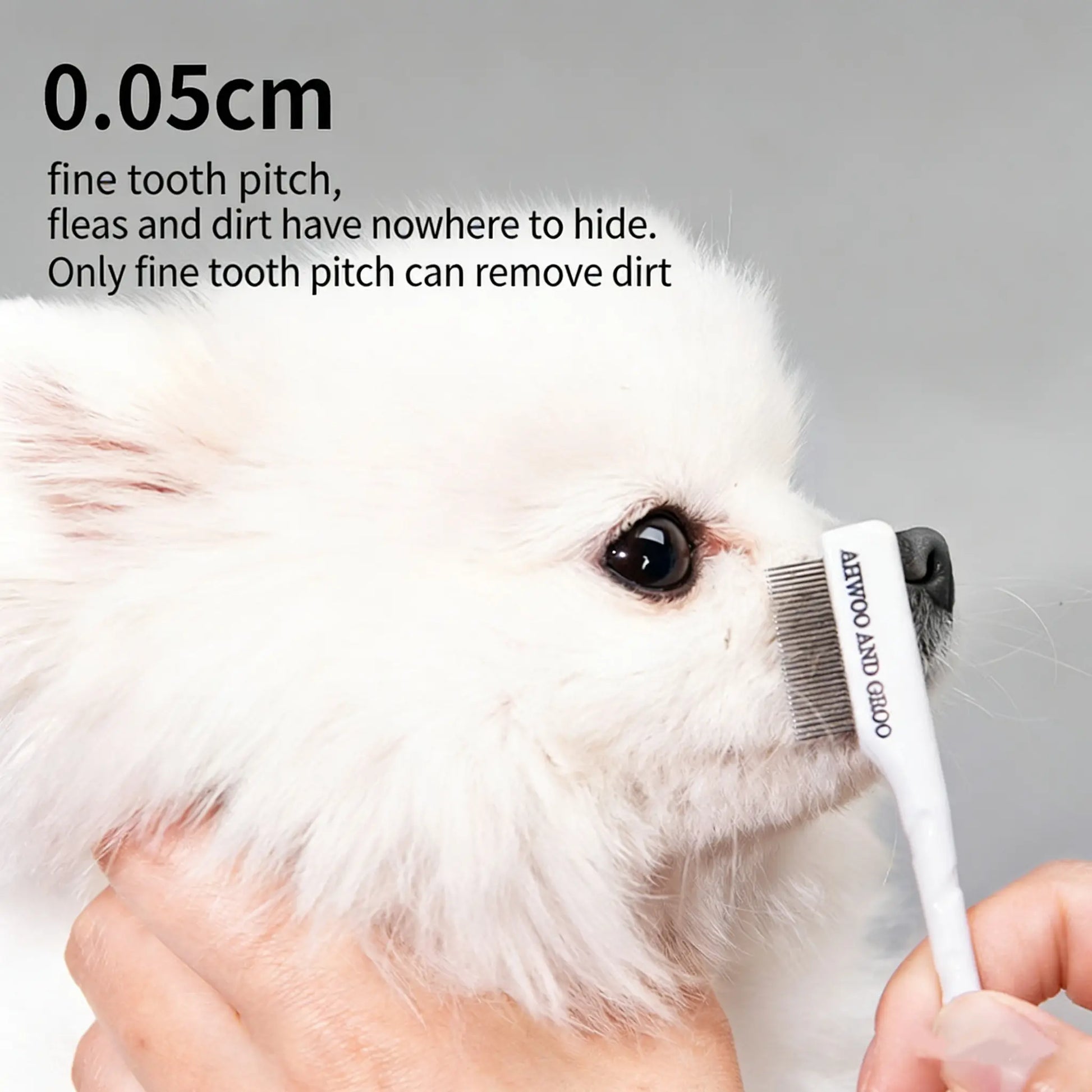 Pet Grooming Essentials Set - Self-Cleaning Slicker Brush, Dual-Sided Stainless Steel Dematting Comb, Tear Stain Comb, and Fur Removal Tool for Dogs and Cats with Long or Short Hair