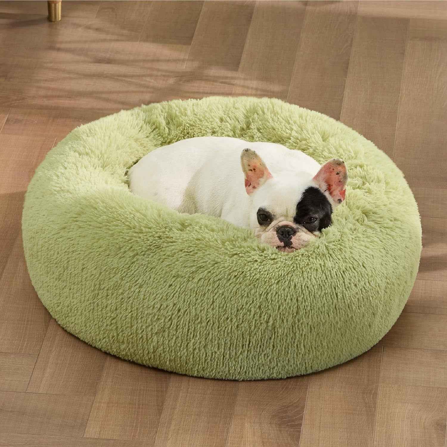 Round Fluffy Plush Pet Bed Round Fluffy Plush Pet Bed