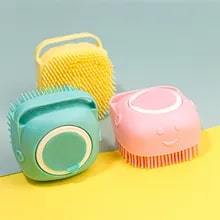 Silicone Pet Bath Massage Brush