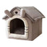 Winter Insulated Cat House - Warm Cozy Pet Bed for Cats and Puppies