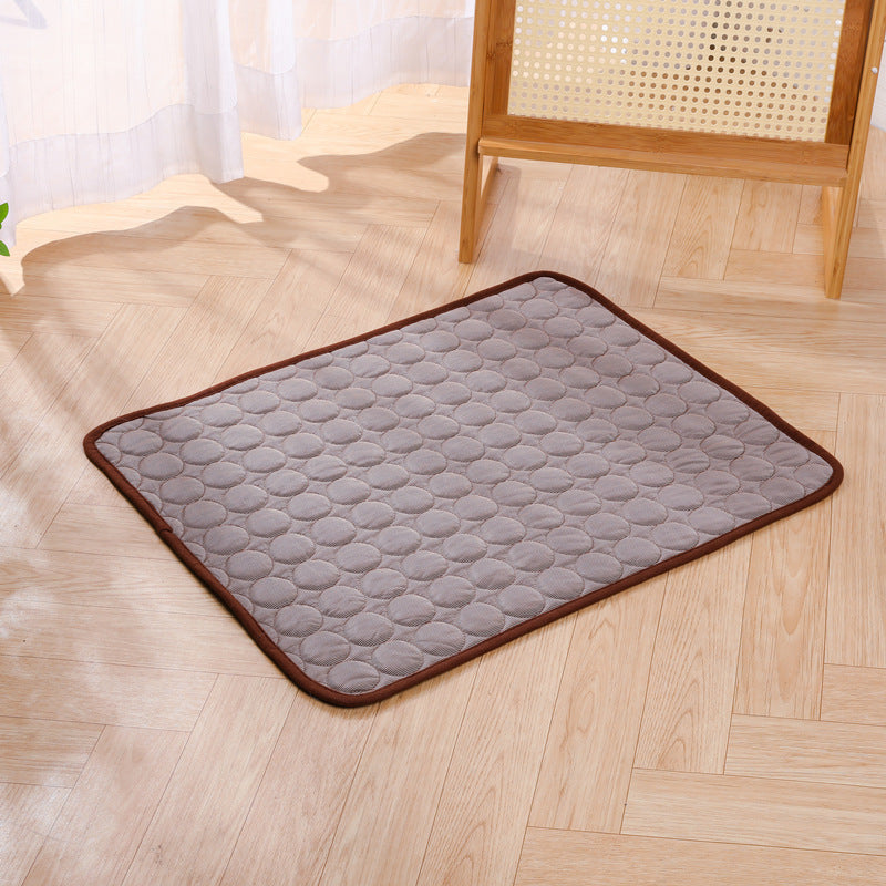 Pet Ice Silk Cooling Mat Summer Cooling Pad Dog - PetitePaws