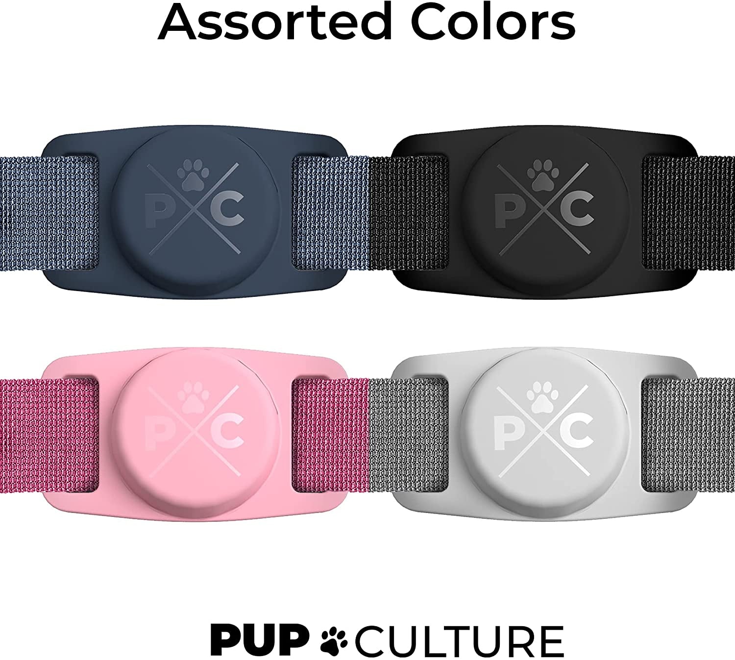 Premium Waterproof AirTag Pet Collar | Durable GPS-Ready Tracker Holder