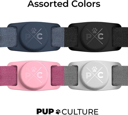 Premium Waterproof AirTag Pet Collar | Durable GPS-Ready Tracker Holder