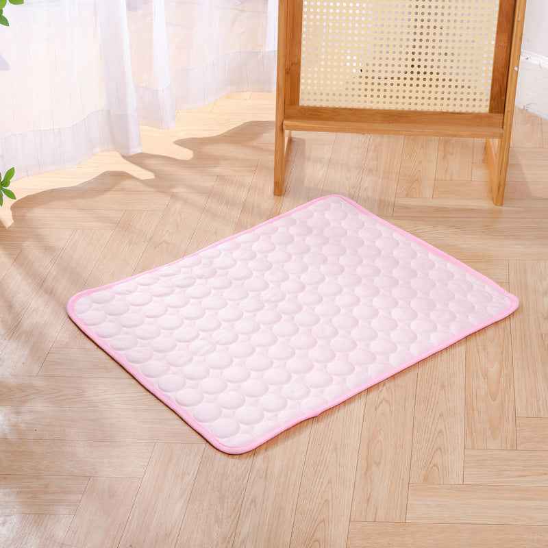 Pet Ice Silk Cooling Mat Summer Cooling Pad Dog