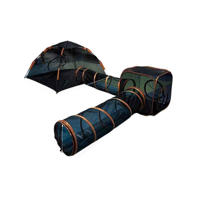 Pet Cage Cat and Dog Play Tunnel Tent