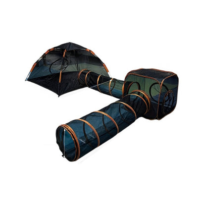 Pet Cage Cat and Dog Play Tunnel Tent