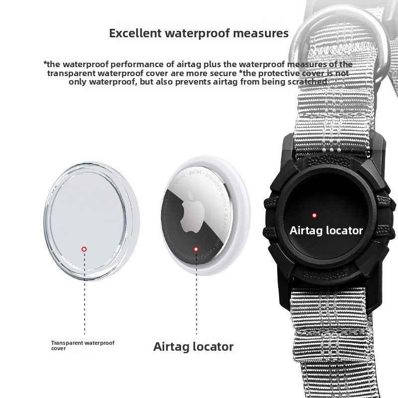 Airtag Dog Collar Cover Waterproof Reflective
