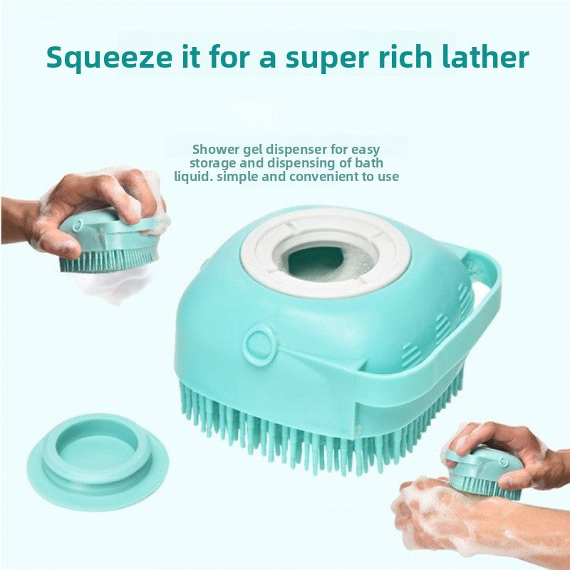Silicone Pet Bath Massage Brush