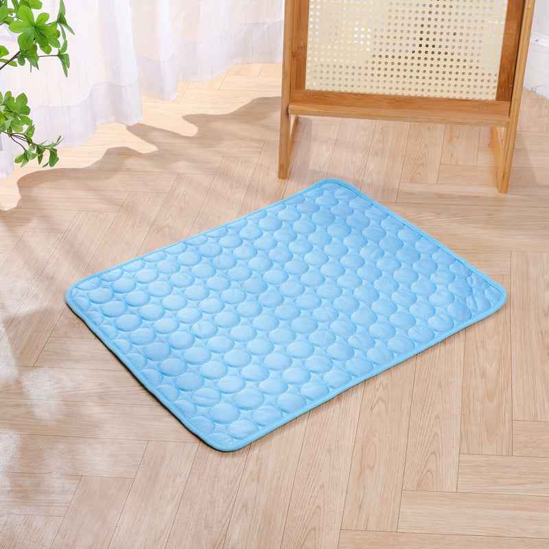 Pet Ice Silk Cooling Mat Summer Cooling Pad Dog