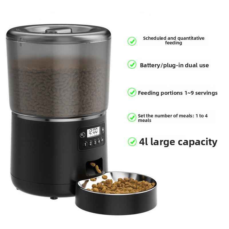 Automatic Cat Feeder Smart Pet Food Dispenser