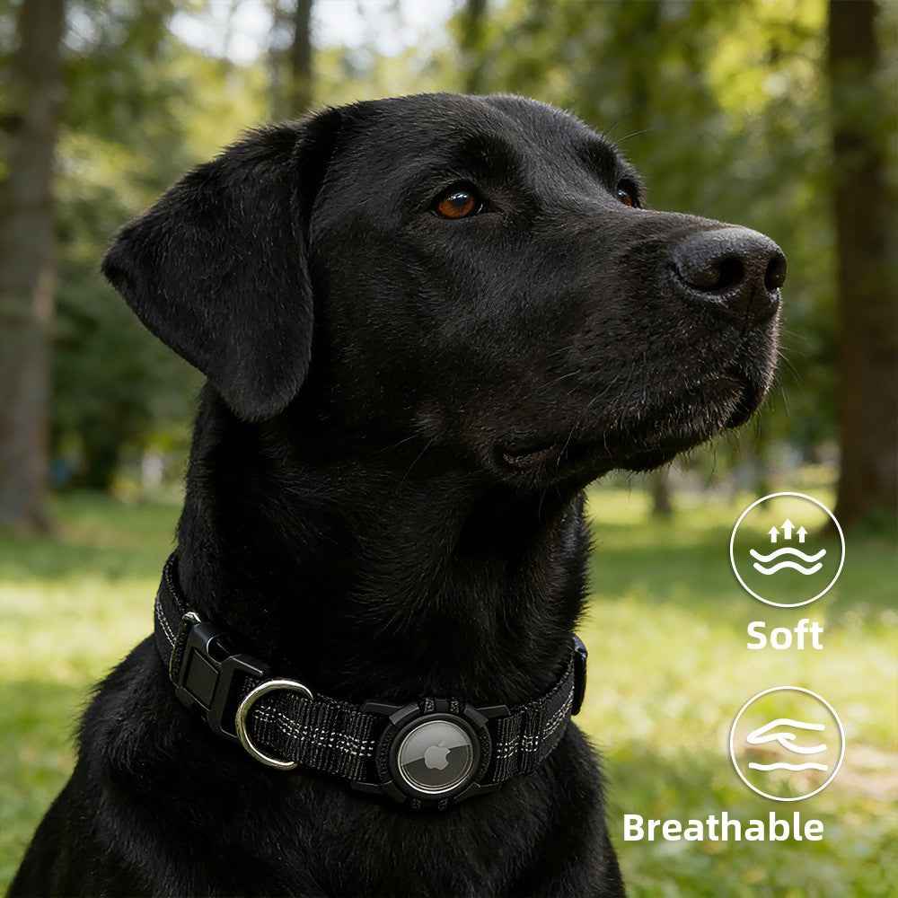 Airtag Dog Collar Cover Waterproof Reflective